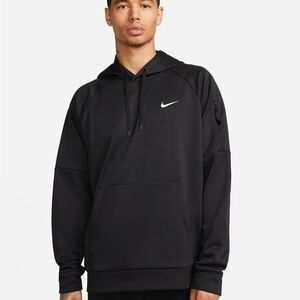 Nike Therma-FIT Hooded Pullover Hoodie Men’s Size L NWOT Black Fitness Training